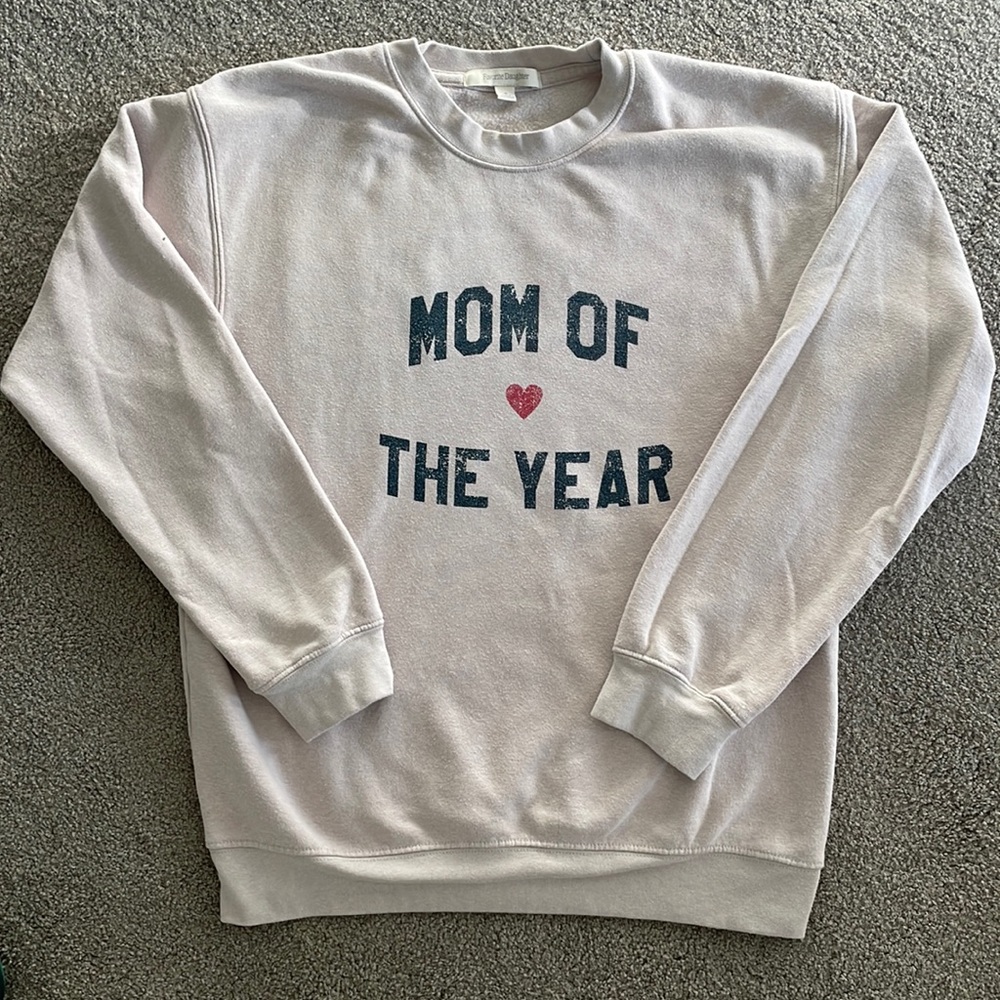 Mom of the year crewneck